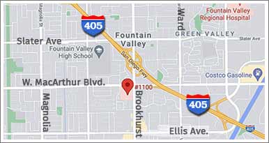 Fountain Valley, Orange County Map